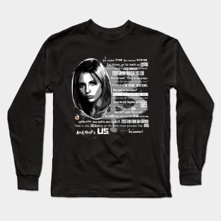 Buffy speech Long Sleeve T-Shirt